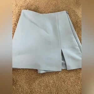 Zara Light Gray Textured Pants